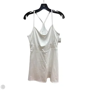 Athletic Dress By Gap In White. Size: L