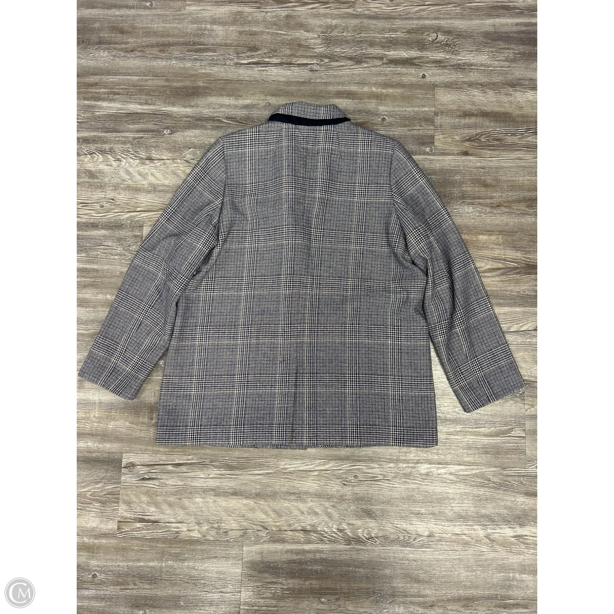 Blazer By Madewell In Blue & Tan. Size: Xl