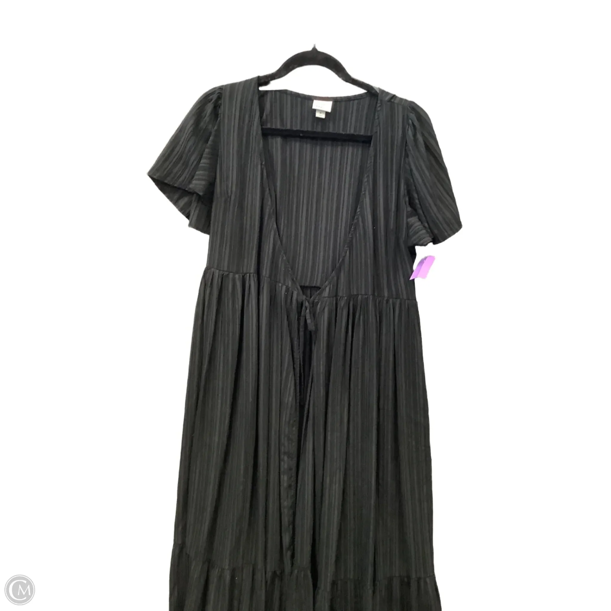Dress Casual Maxi By A New Day In Black. Size: M
