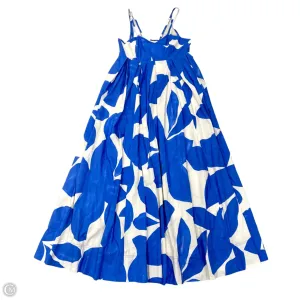 Dress Casual Maxi By Anthropologie In Blue & White. Size: M
