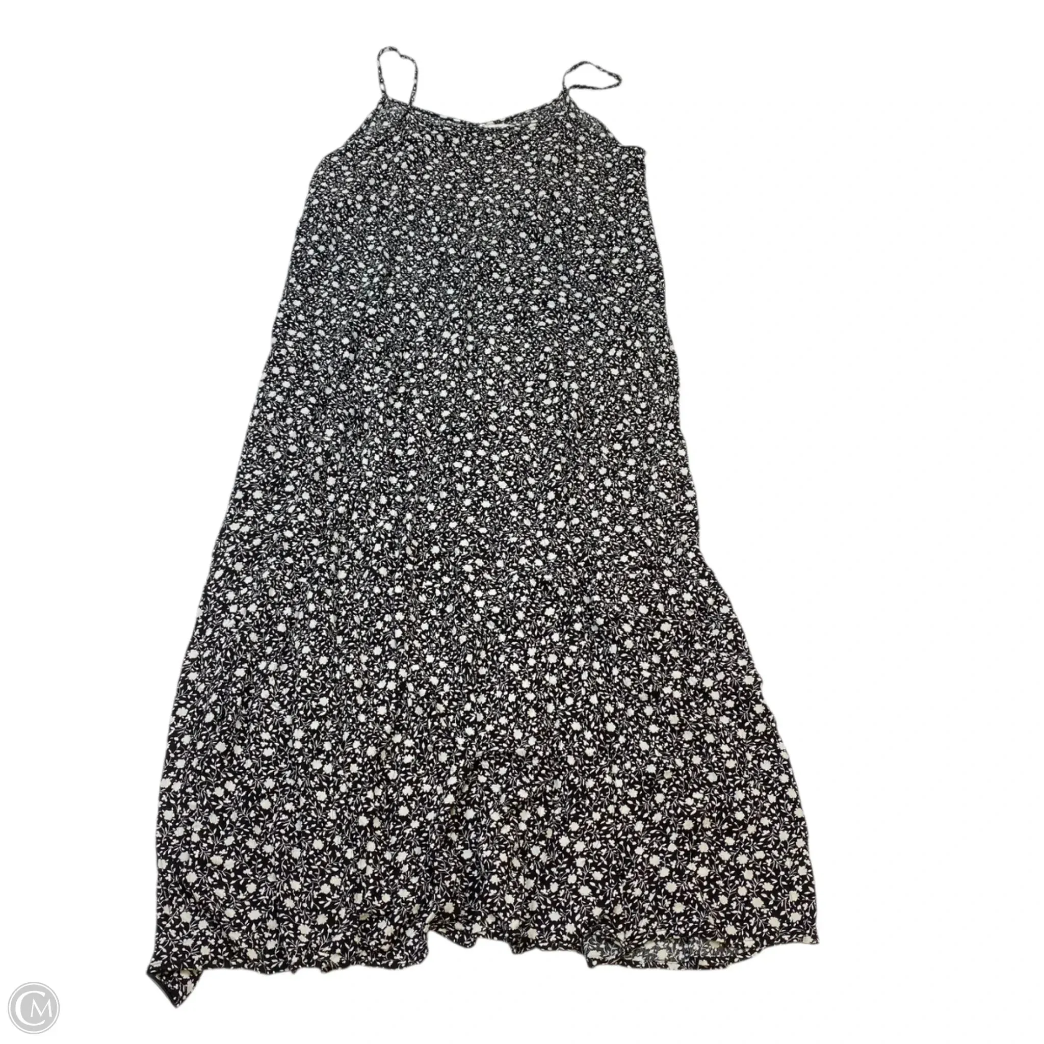 Dress Casual Maxi By Carly Jean In Black & White. Size: Xxl