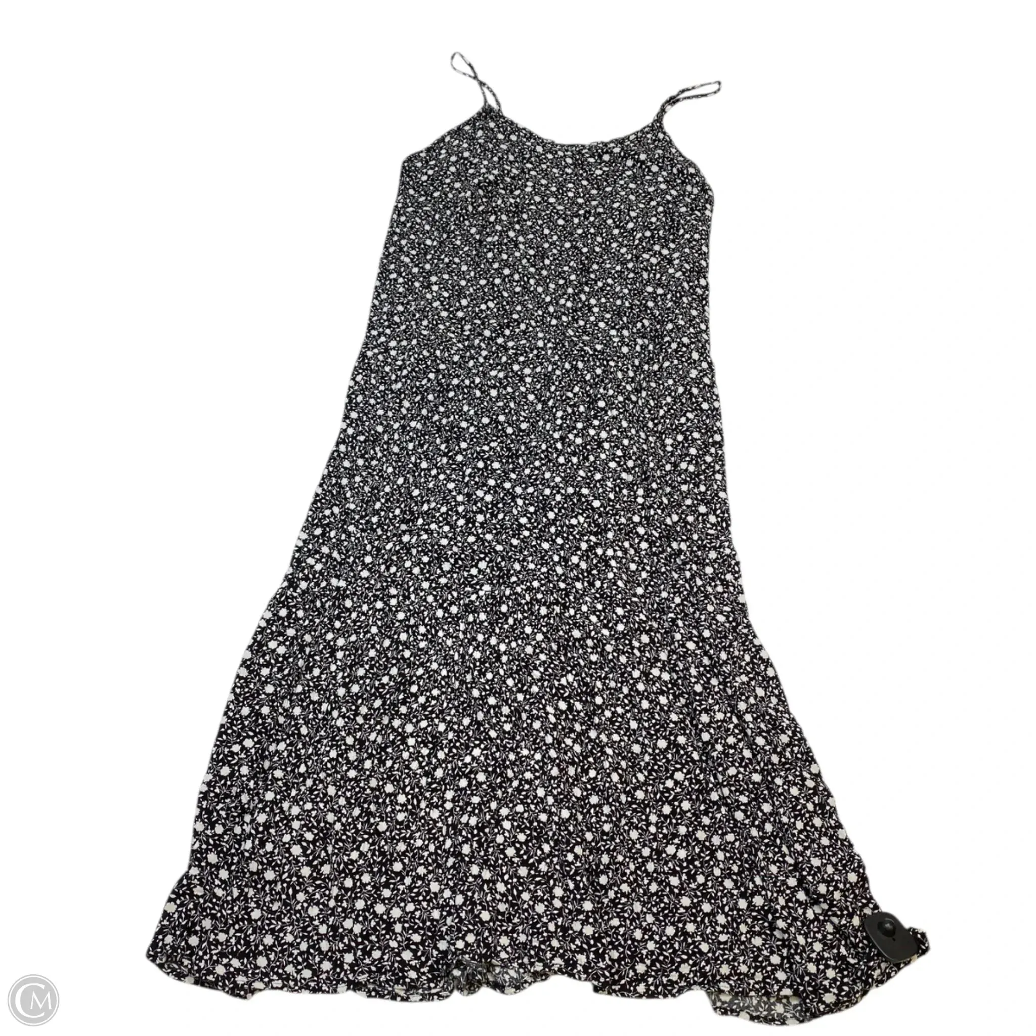 Dress Casual Maxi By Carly Jean In Black & White. Size: Xxl