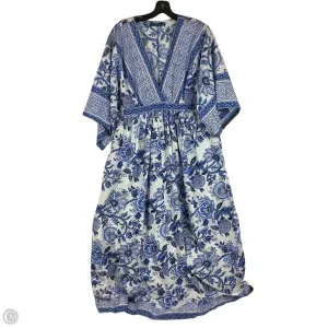 Dress Casual Maxi By Clothes Mentor In Blue. Size: L