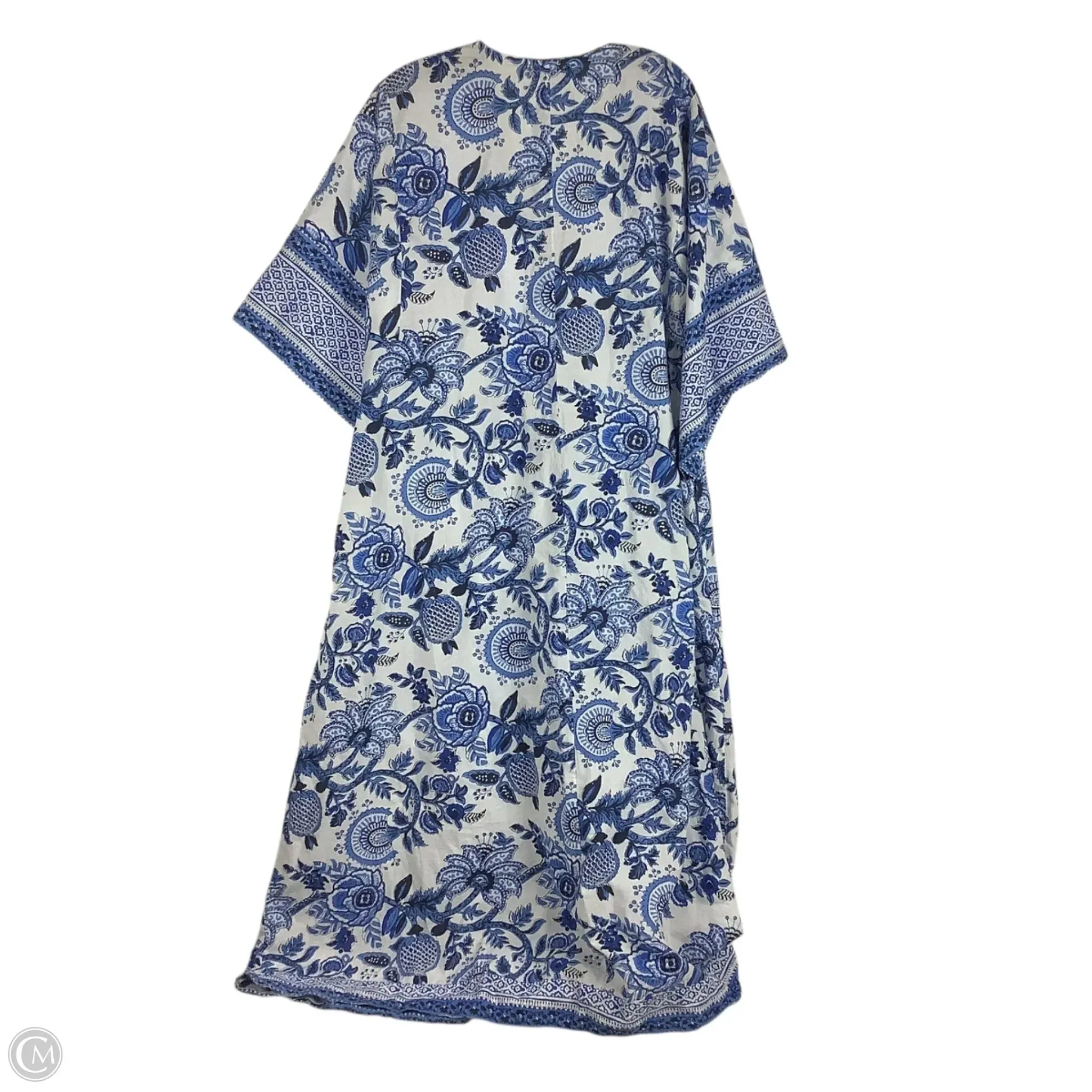 Dress Casual Maxi By Clothes Mentor In Blue. Size: L