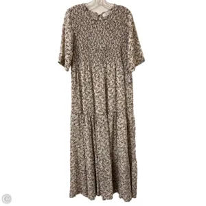 Dress Casual Maxi By Clothes Mentor In Floral Print. Size: Xl