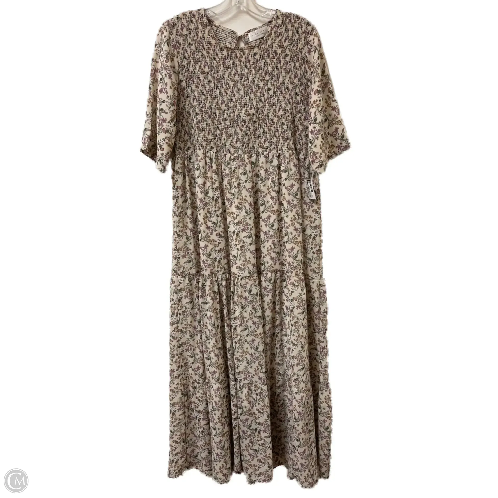 Dress Casual Maxi By Clothes Mentor In Floral Print. Size: Xl