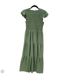 Dress Casual Maxi By Clothes Mentor In Green. Size: M