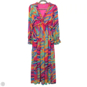 Dress Casual Maxi By Clothes Mentor In Multi-colored. Size: S