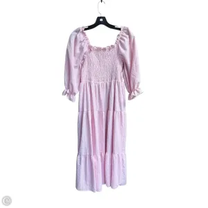 Dress Casual Maxi By Clothes Mentor In Pink. Size: L