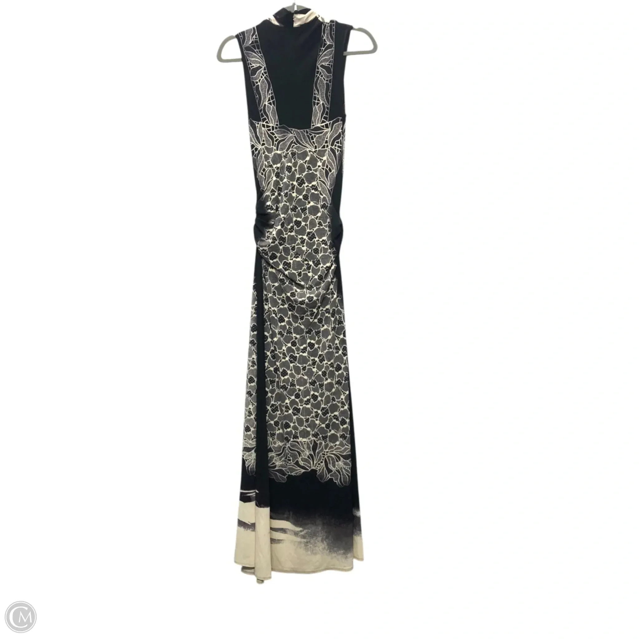 Dress Casual Maxi By Cma In Black & Cream. Size: S