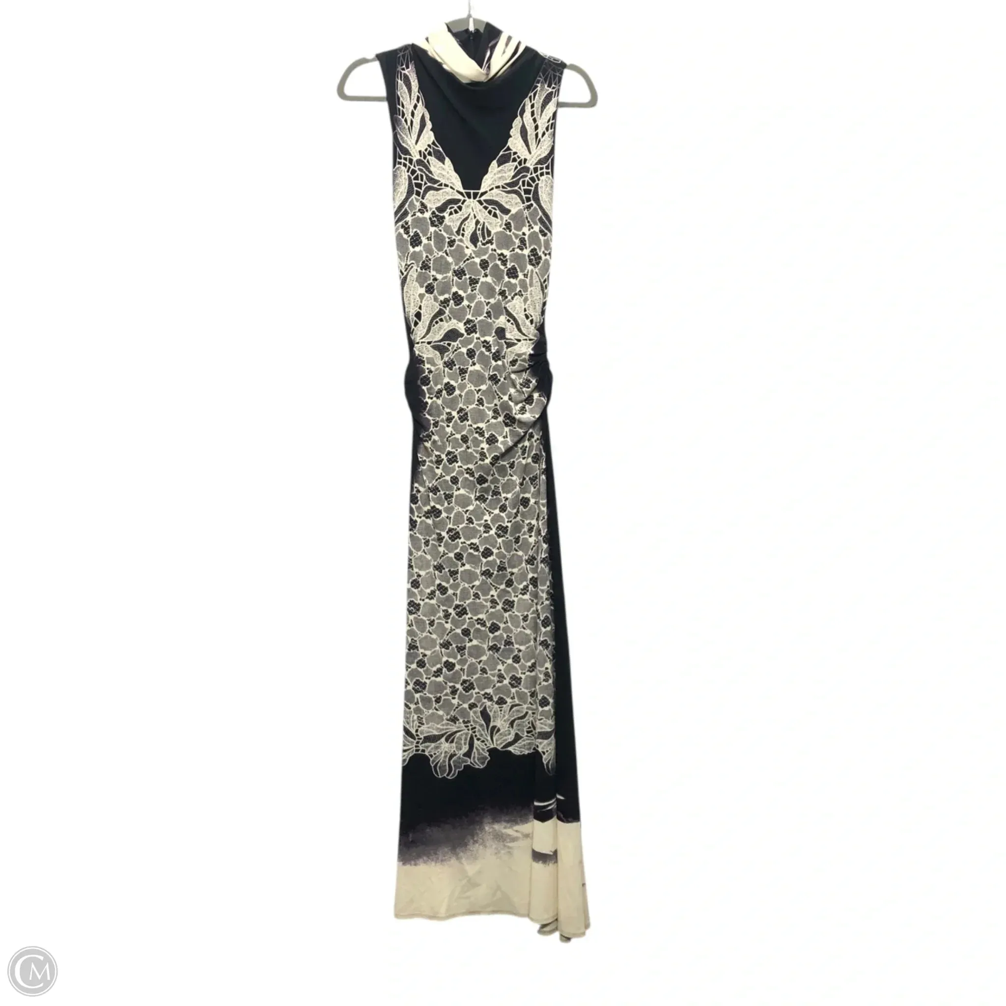 Dress Casual Maxi By Cma In Black & Cream. Size: S