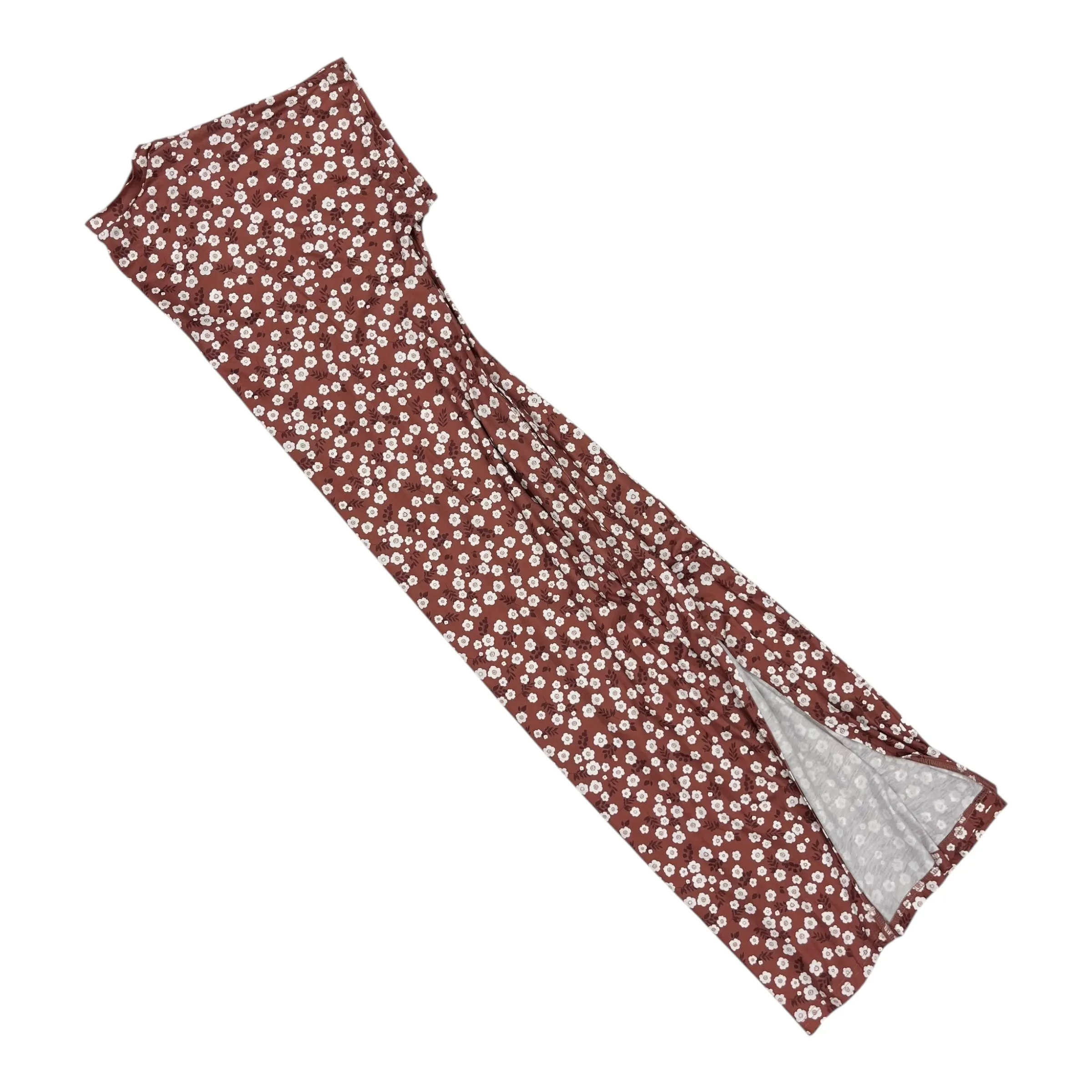 Dress Casual Maxi By Cmf In Brown. Size:2X