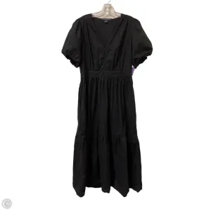 Dress Casual Maxi By French Connection In Black. Size: L