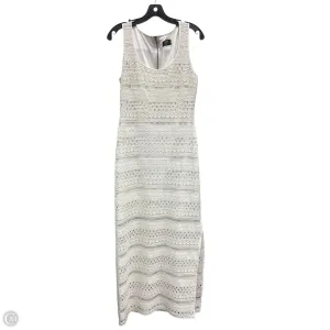 Dress Casual Maxi By Guess In Cream. Size: M