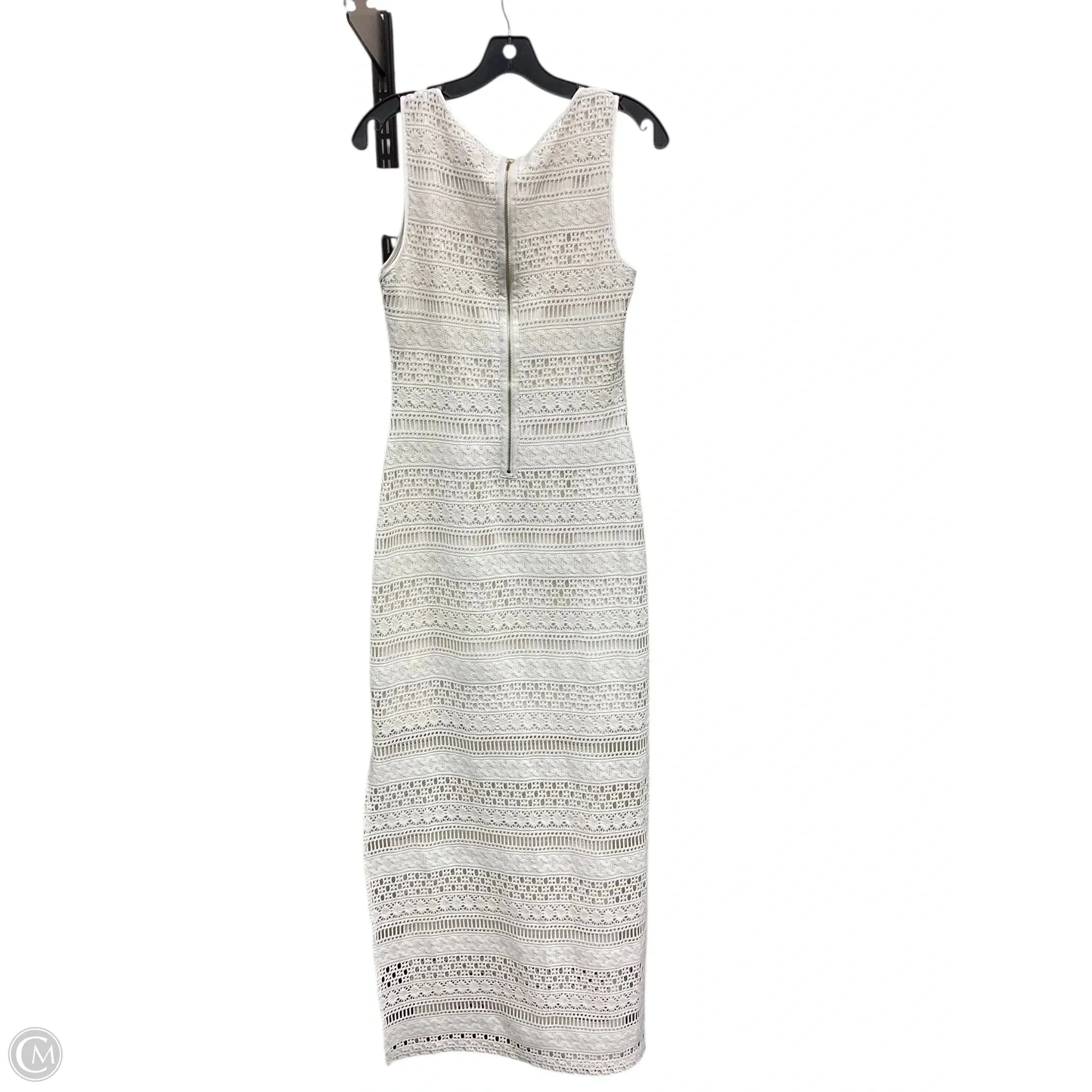 Dress Casual Maxi By Guess In Cream. Size: M