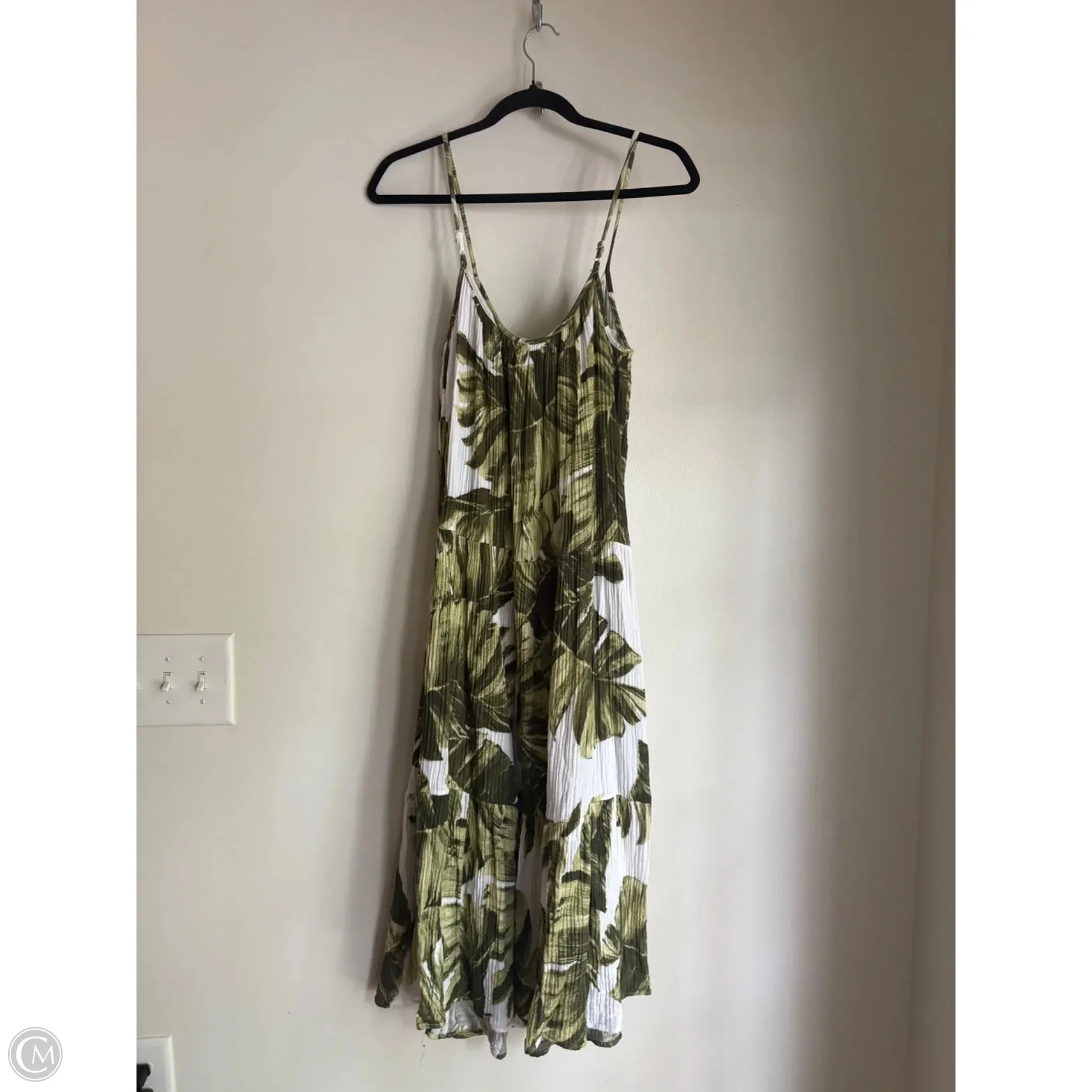 Dress Casual Maxi By H&m In Green. Size: S
