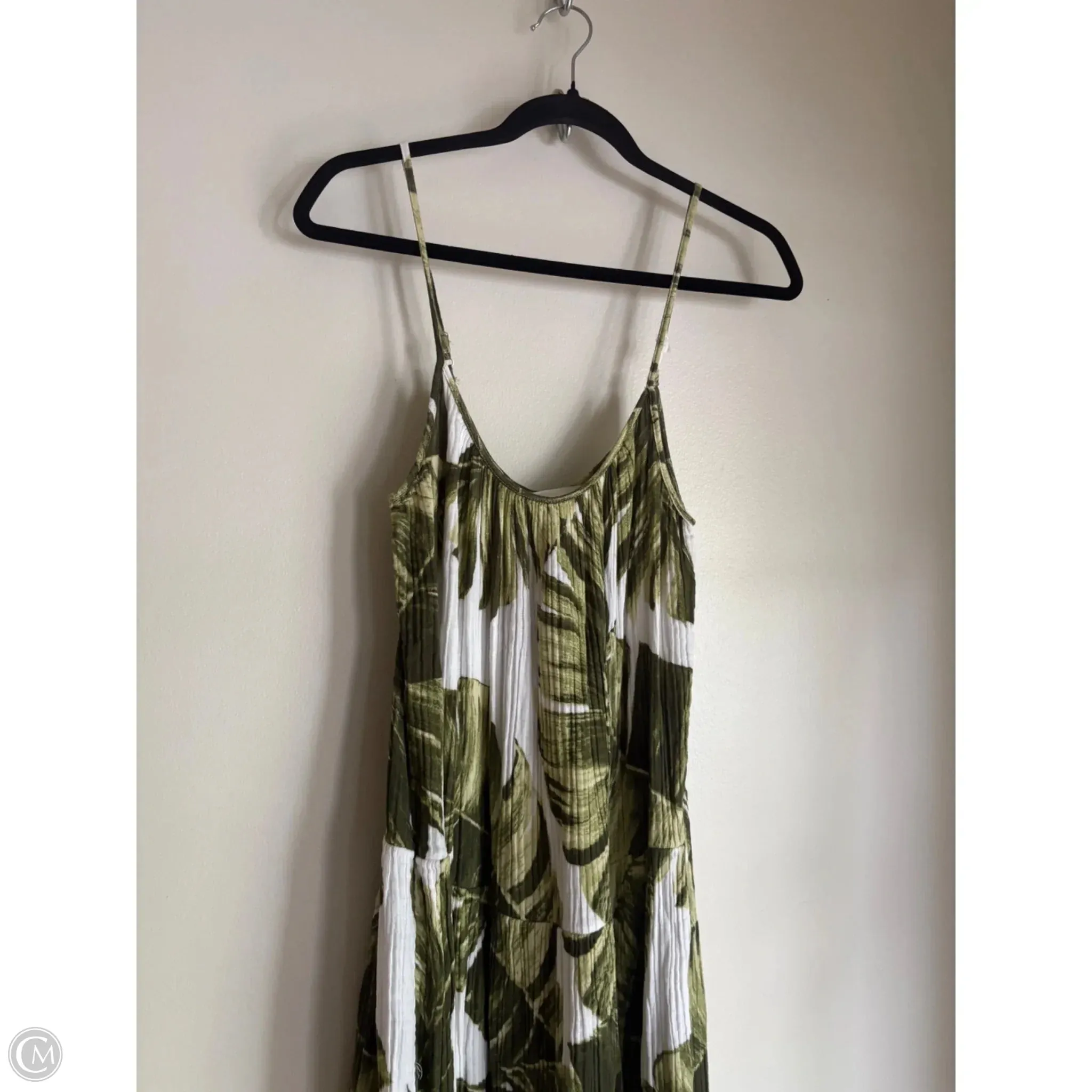 Dress Casual Maxi By H&m In Green. Size: S