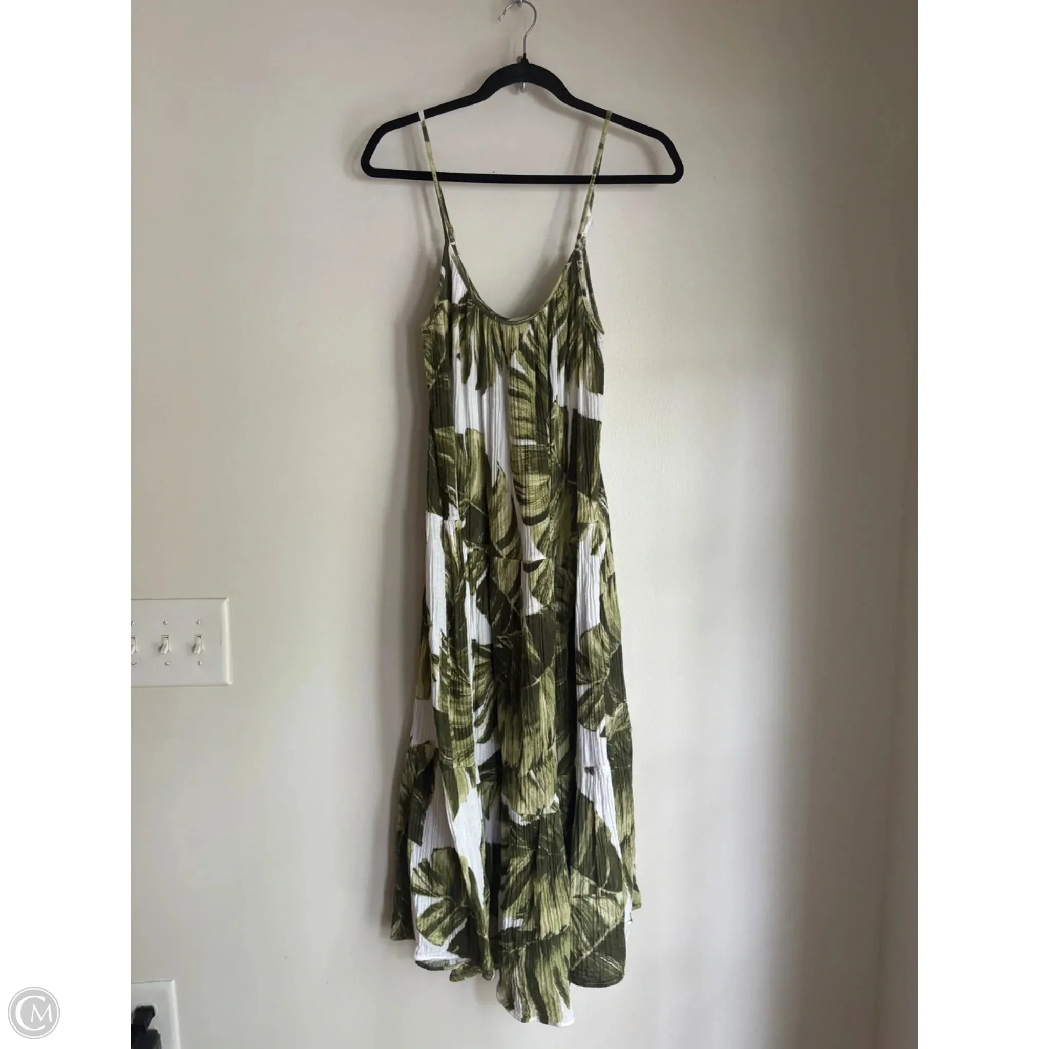 Dress Casual Maxi By H&m In Green. Size: S