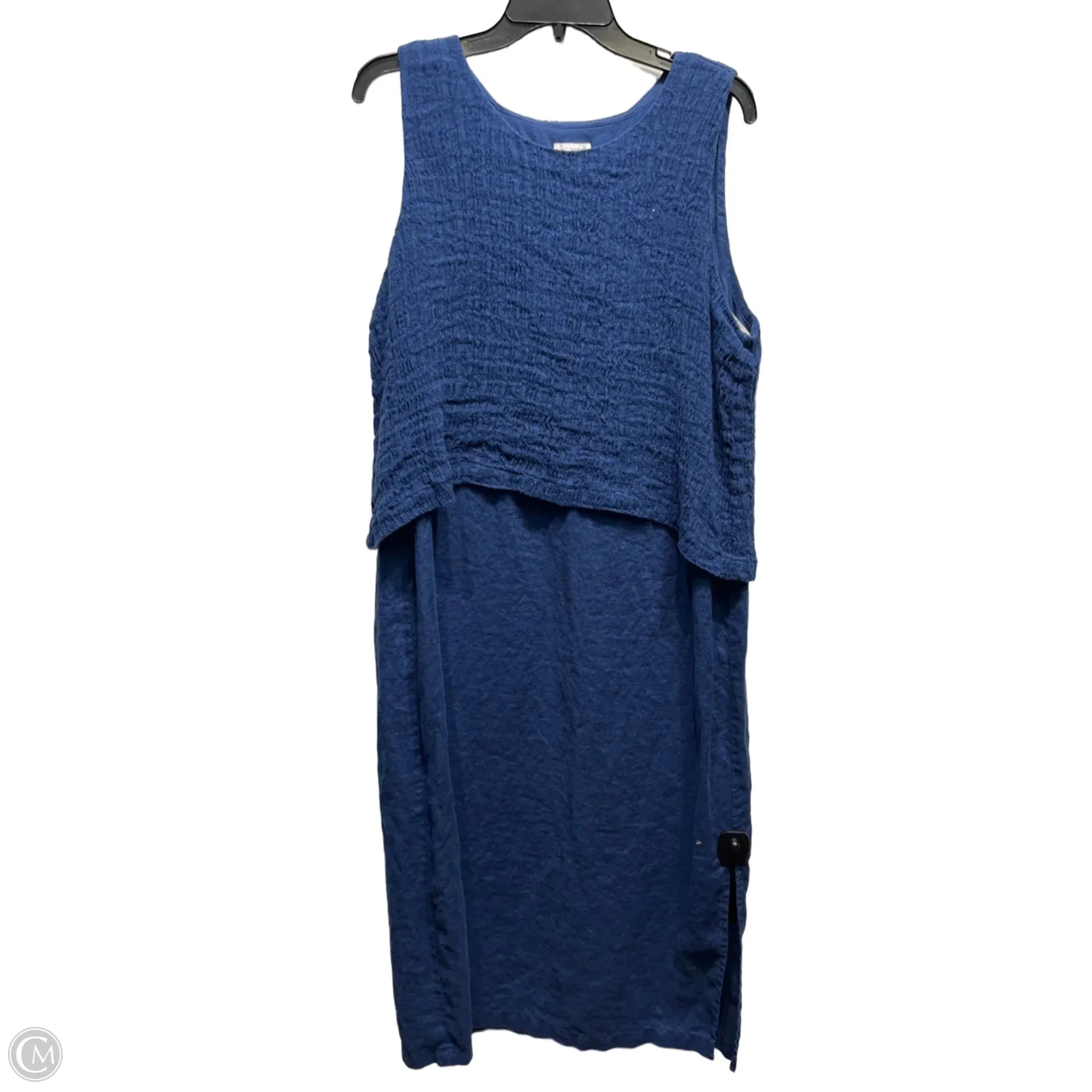Dress Casual Maxi By J. Jill In Navy. Size: Xl