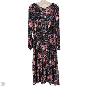 Dress Casual Maxi By Loft In Navy. Size: L