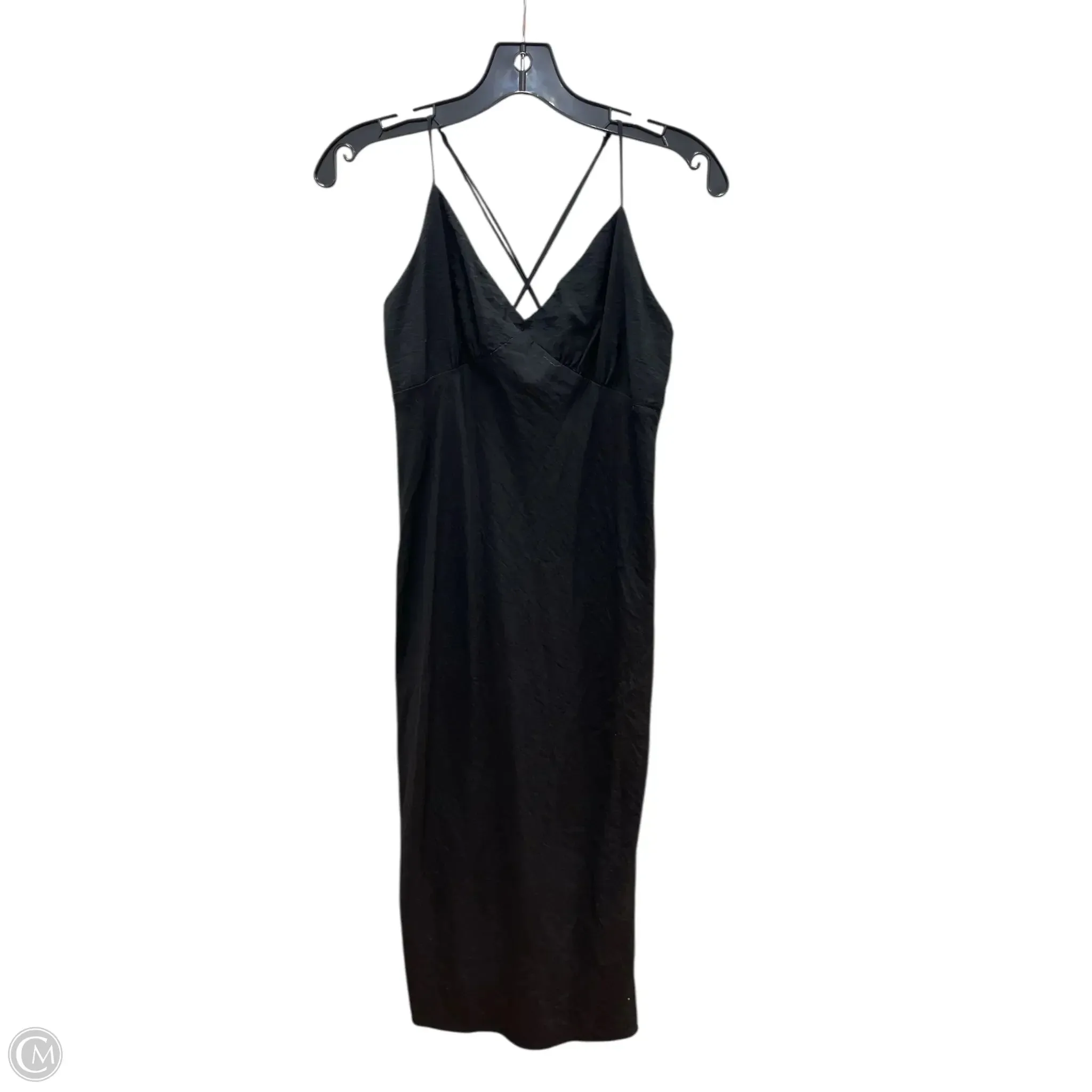 Dress Casual Maxi By Madewell In Black. Size: 8