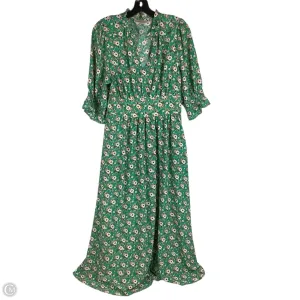 Dress Casual Maxi By Melloday In Green. Size: L