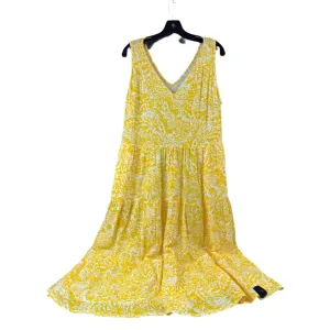 Dress Casual Maxi By Sonoma In Yellow. Size: L