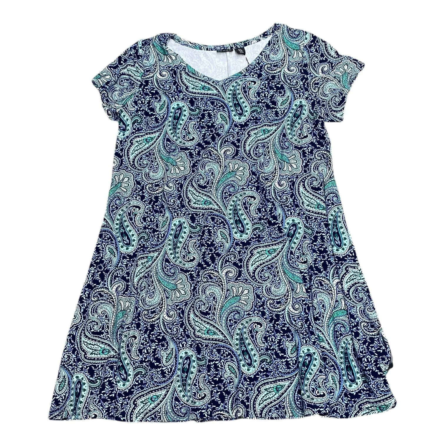 Dress Casual Maxi By Tahari By Arthur Levine In Multi. Size:1X