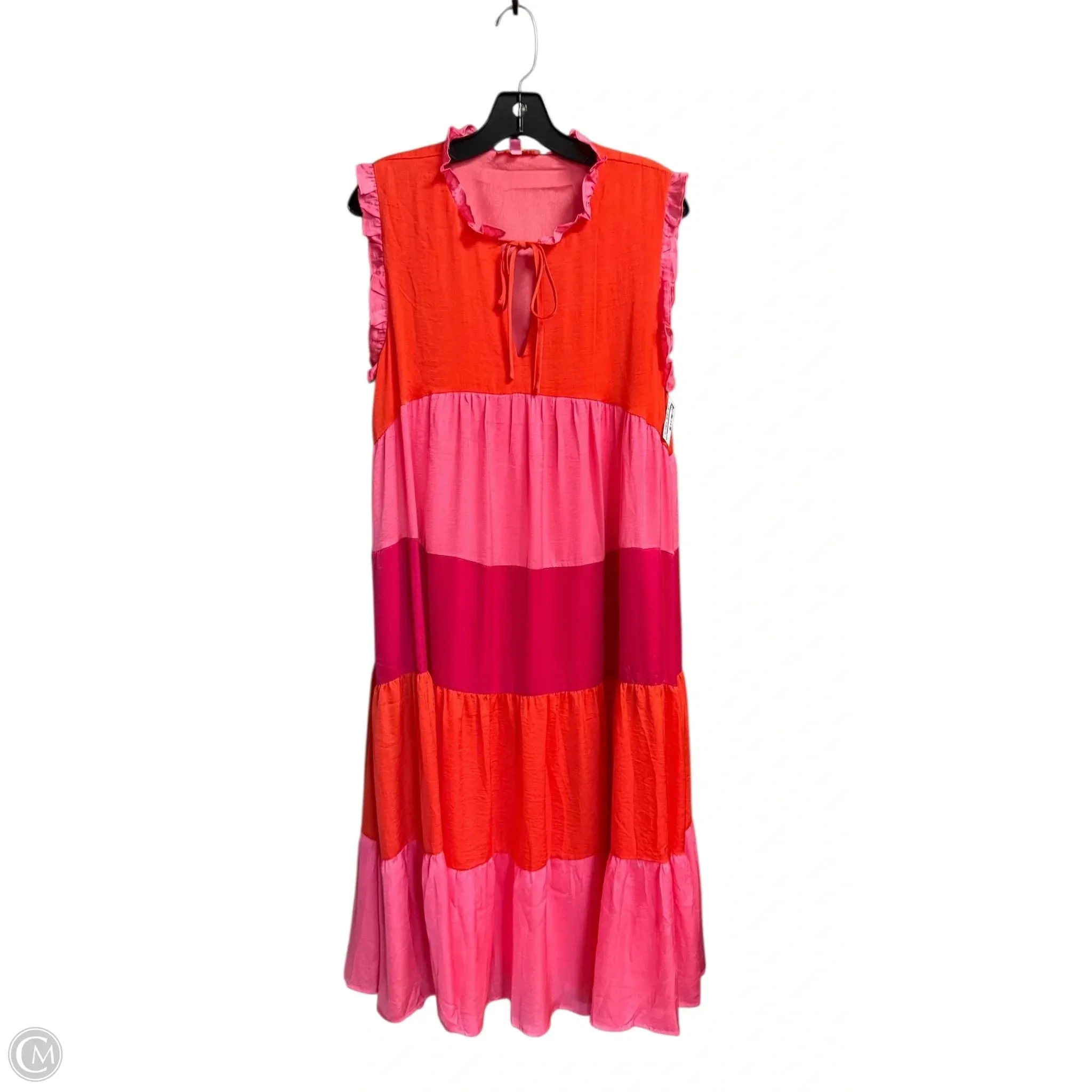 Dress Casual Maxi By Thml In Pink. Size: M