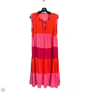 Dress Casual Maxi By Thml In Pink. Size: M