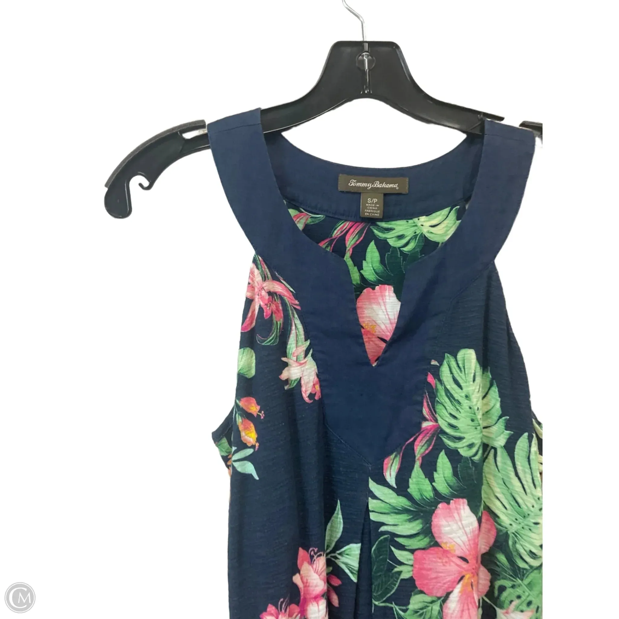 Dress Casual Maxi By Tommy Bahama In Blue. Size: S