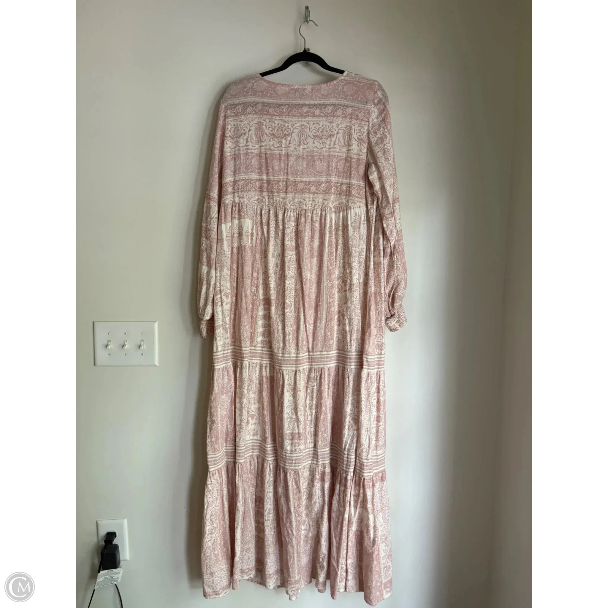 Dress Casual Maxi By Wonderly In Pink. Size: L
