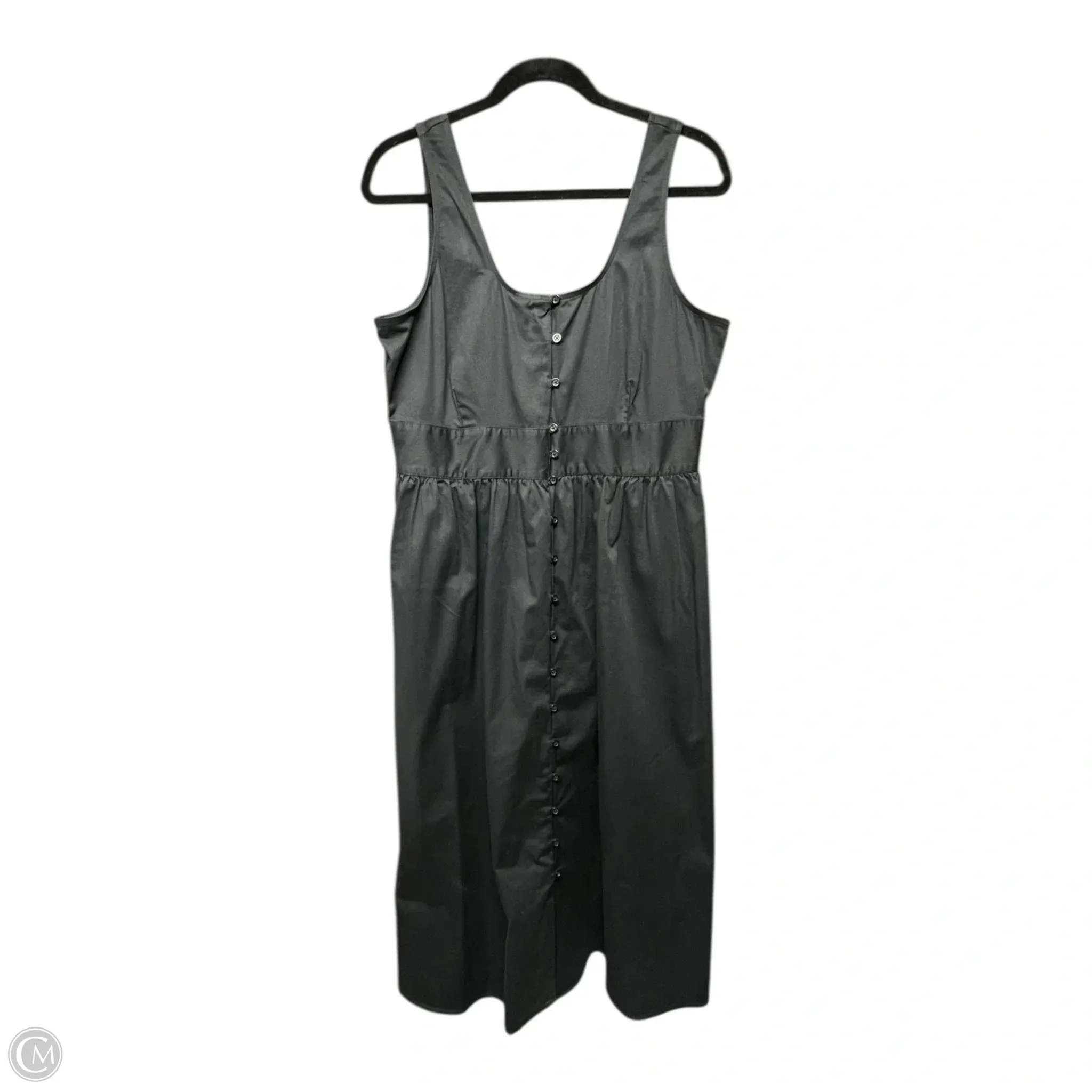 Dress Casual Midi By Alfani In Black. Size: L
