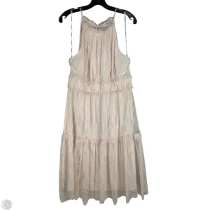 Dress Casual Midi By Calvin Klein In Pink. Size: 12