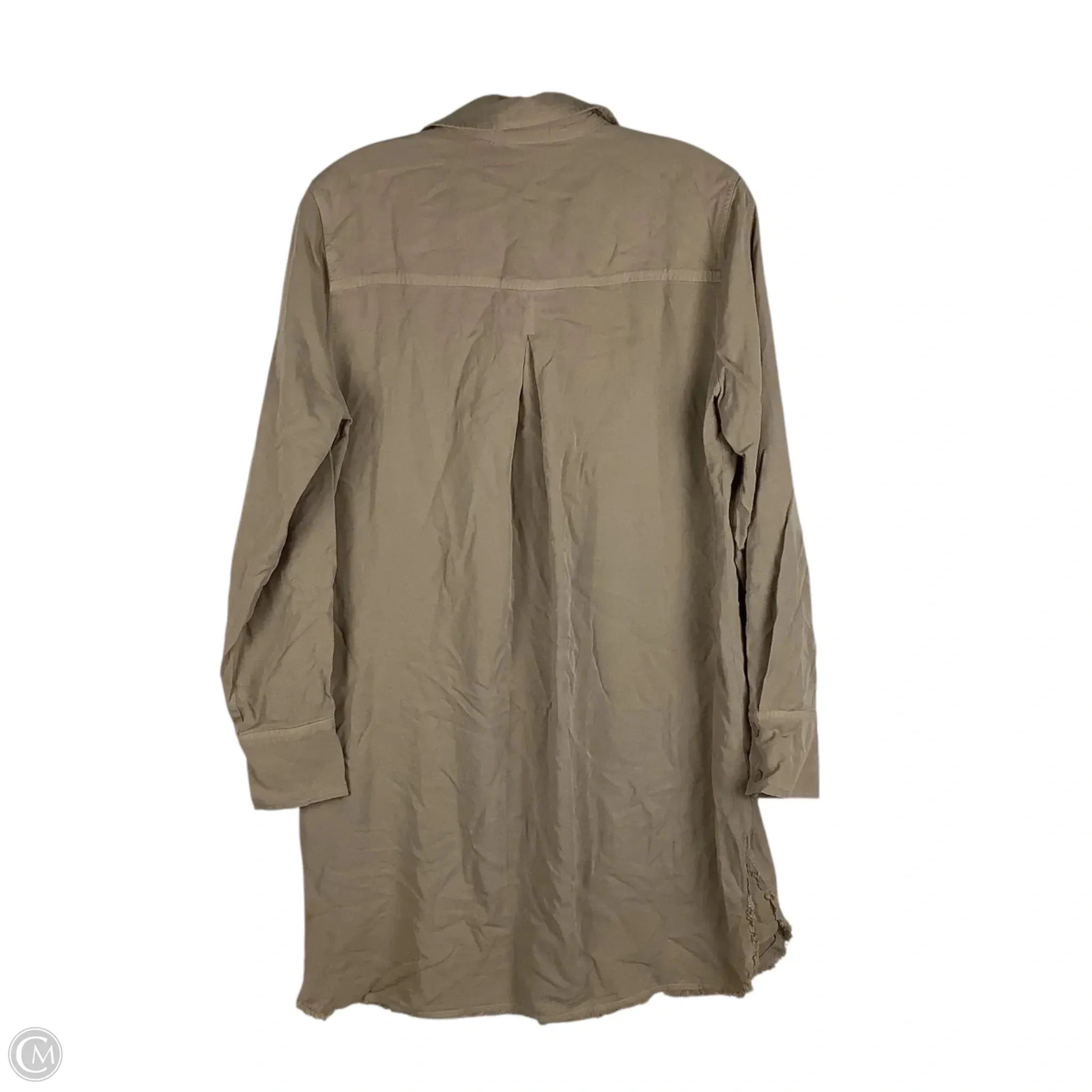Dress Casual Midi By Cloth & Stone In Beige. Size: S