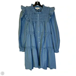 Dress Casual Midi By Cmb In Blue. Size: L