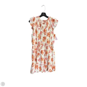 Dress Casual Midi By Loft In Floral Print. Size: M