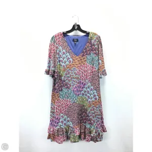 Dress Casual Midi By Msk In Multi-colored. Size: 2x