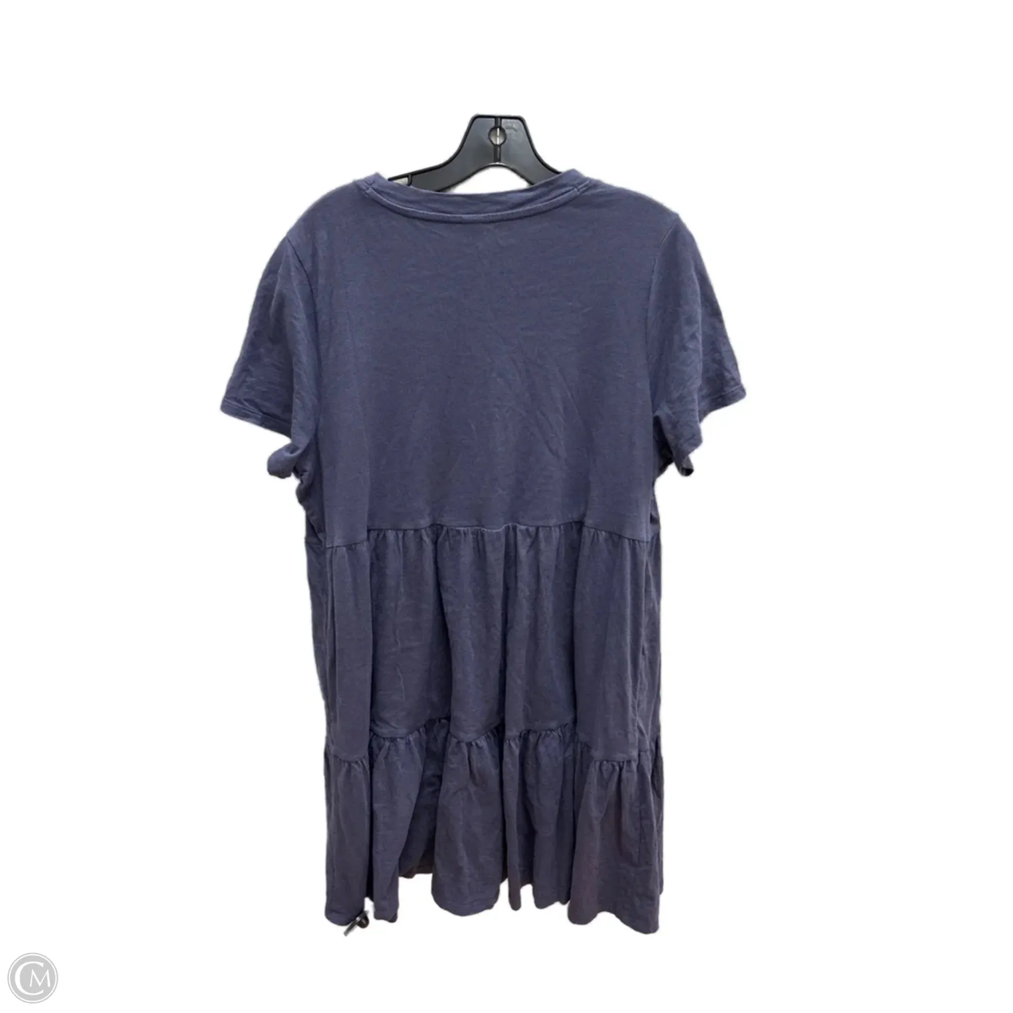 Dress Casual Midi By Old Navy In Blue. Size: L