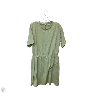 Dress Casual Midi By Old Navy In Green. Size: L