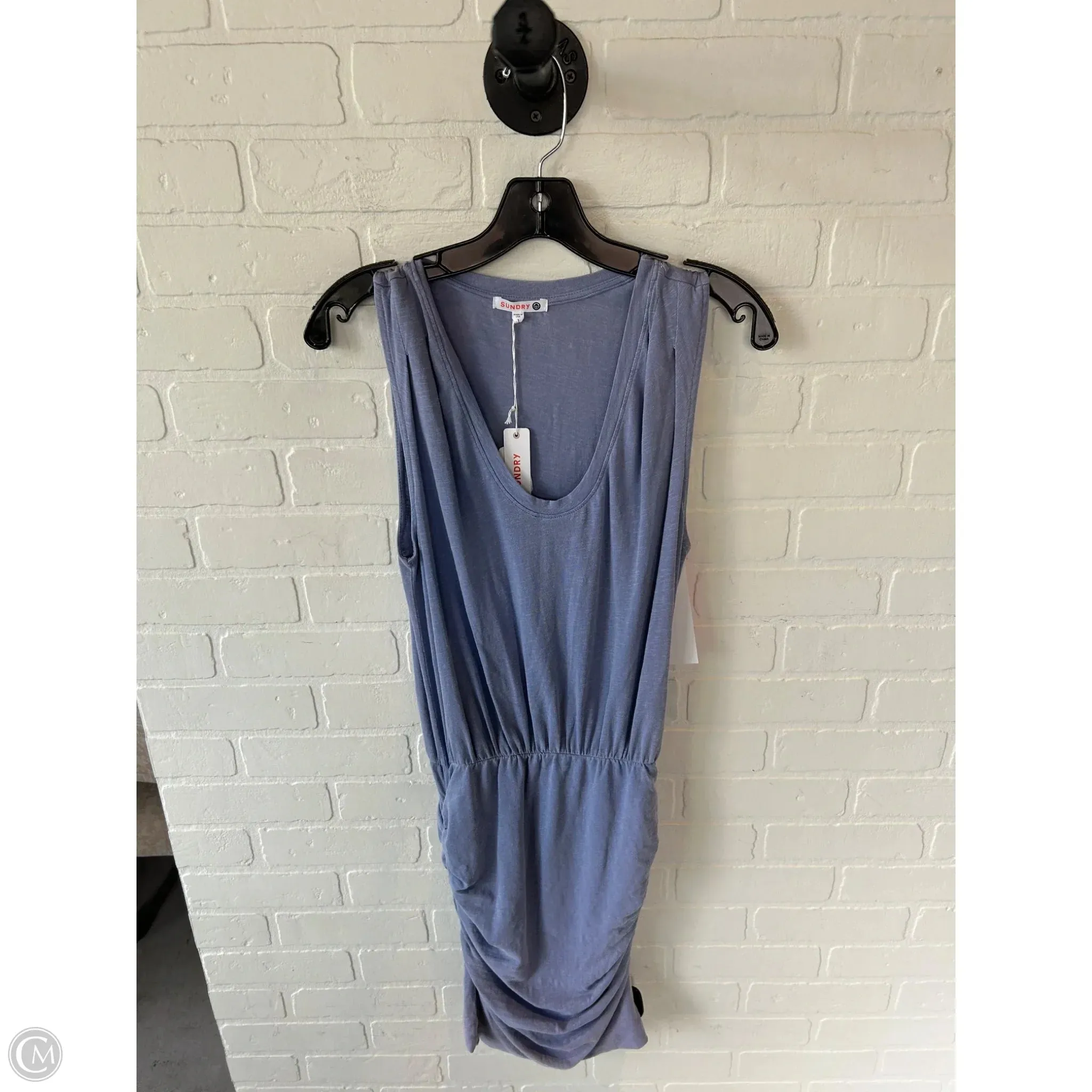 Dress Casual Midi By Sundry In Blue. Size: S