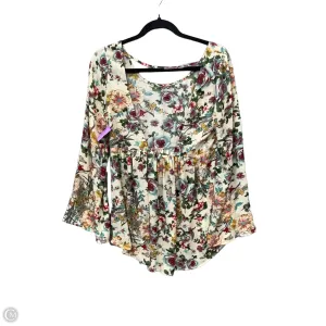 Dress Casual Short By Clothes Mentor In Floral Print. Size: M