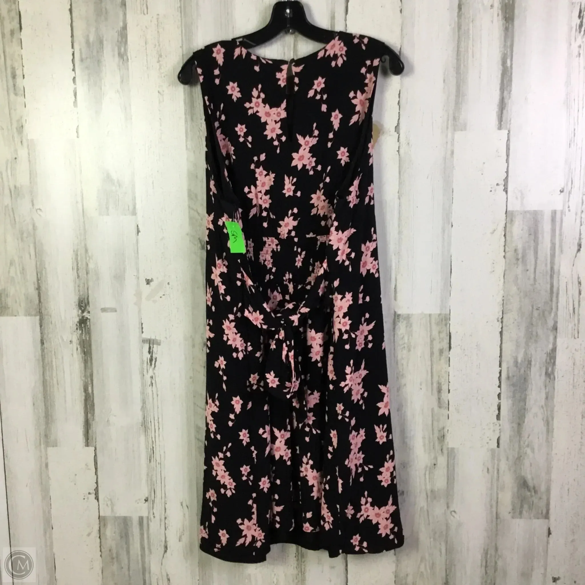 Dress Casual Short By Loft In Black & Pink. Size: Xxl