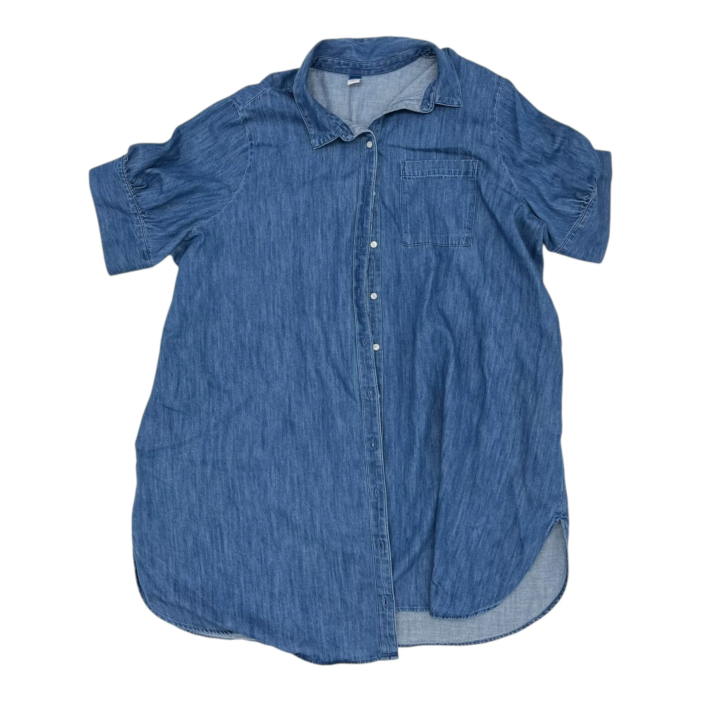 Dress Casual Short By Old Navy In Blue Denim. Size:2X