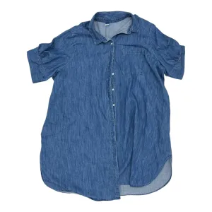 Dress Casual Short By Old Navy In Blue Denim. Size:2X