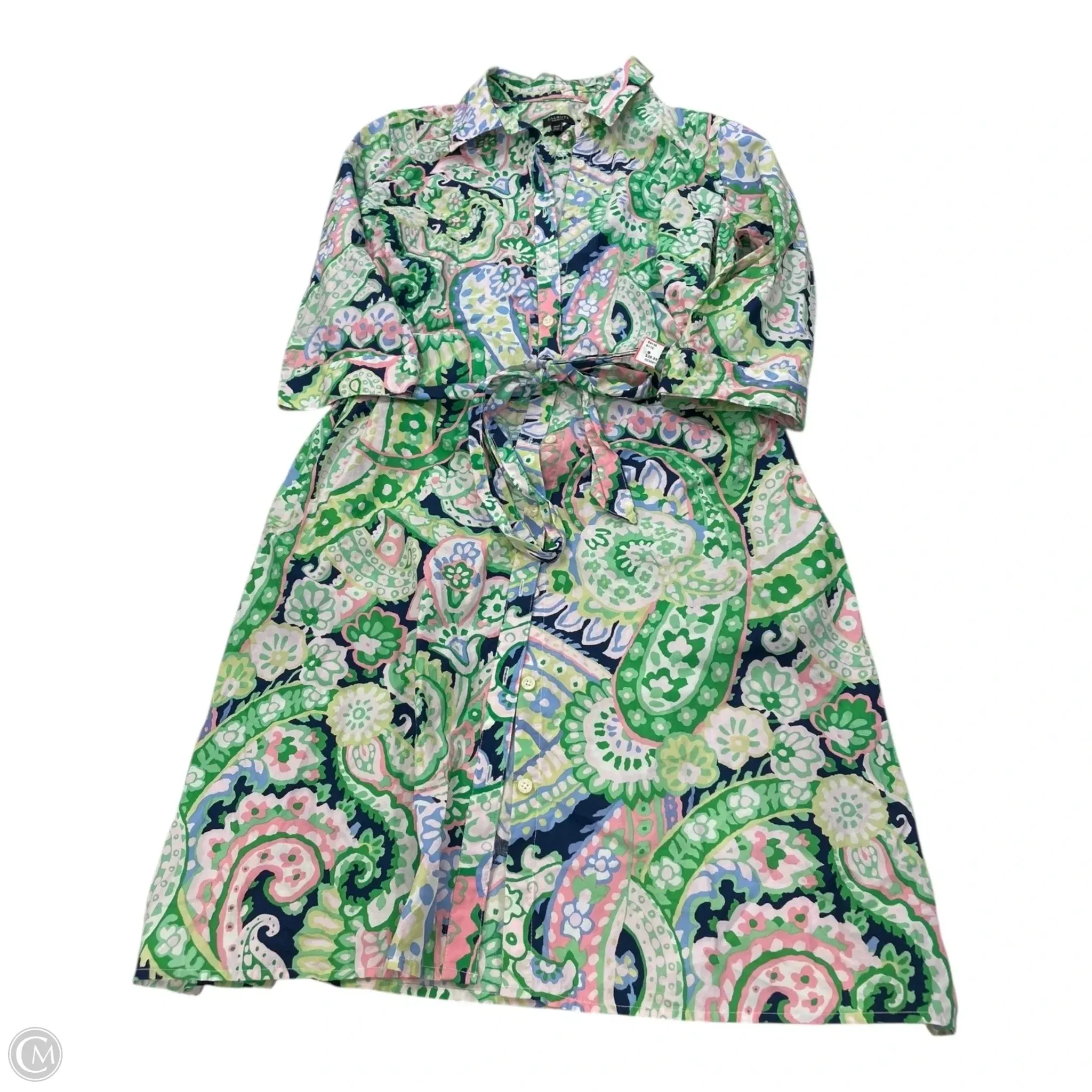 Dress Casual Short By Talbots In Floral Print. Size: 16
