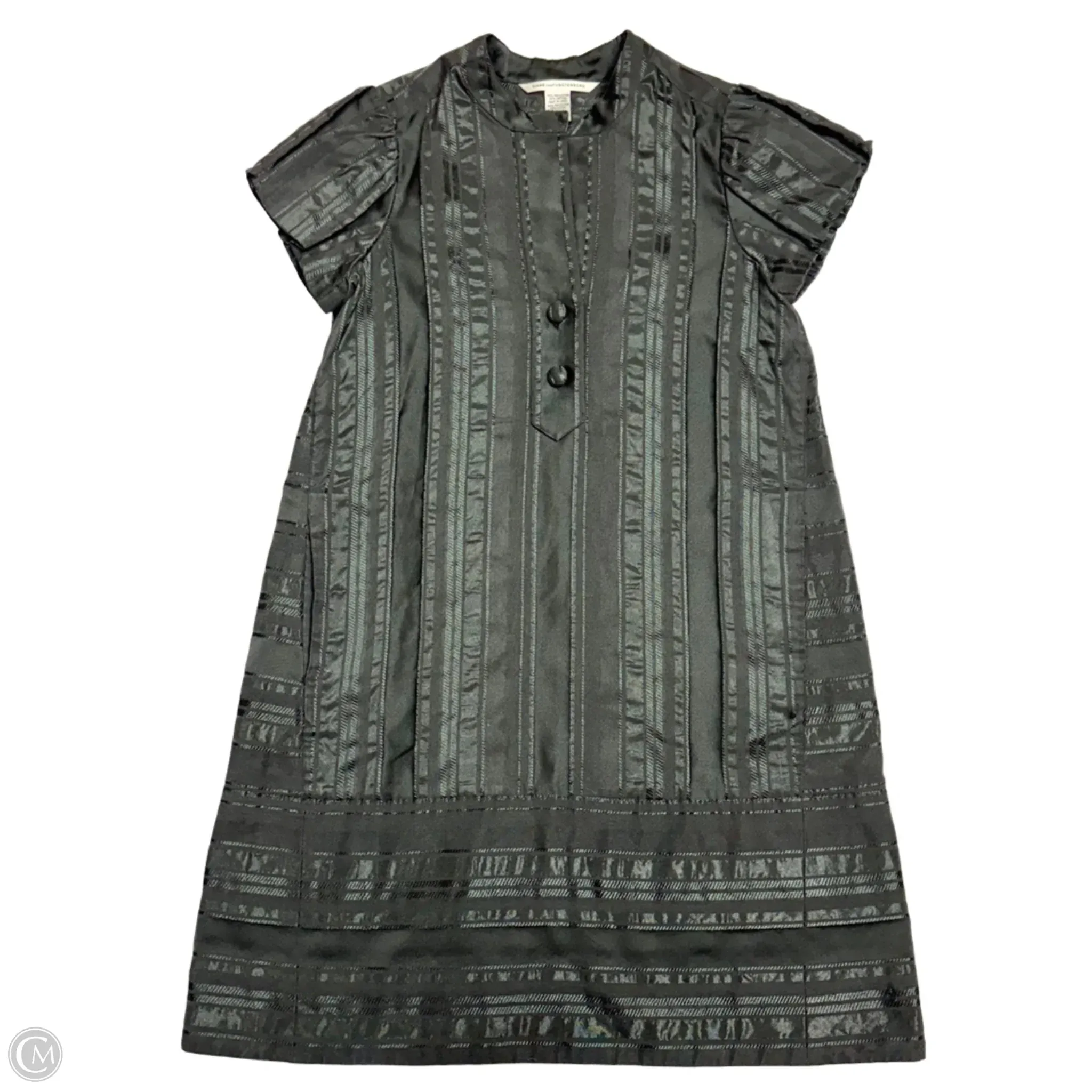 Dress Designer By Diane Von Furstenberg In Black. Size: S