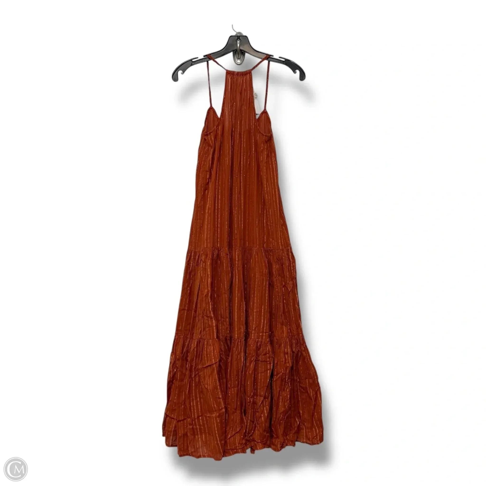 Dress Designer By Frye X Anthropologie In Bronze. Size: Xs