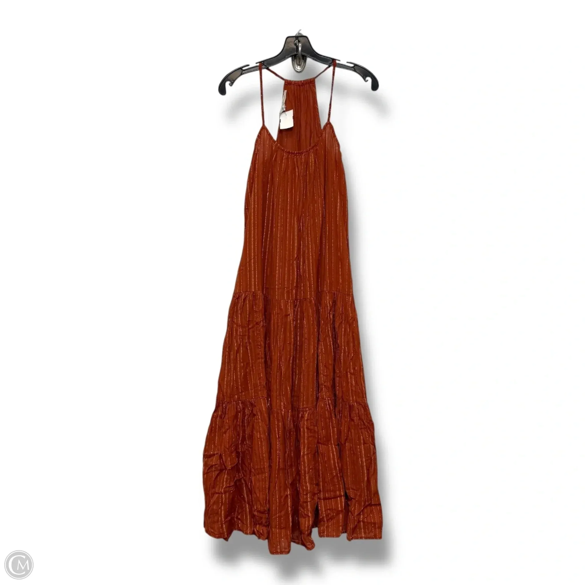Dress Designer By Frye X Anthropologie In Bronze. Size: Xs