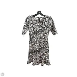 Dress Party Midi By Express In Black & White. Size: 2